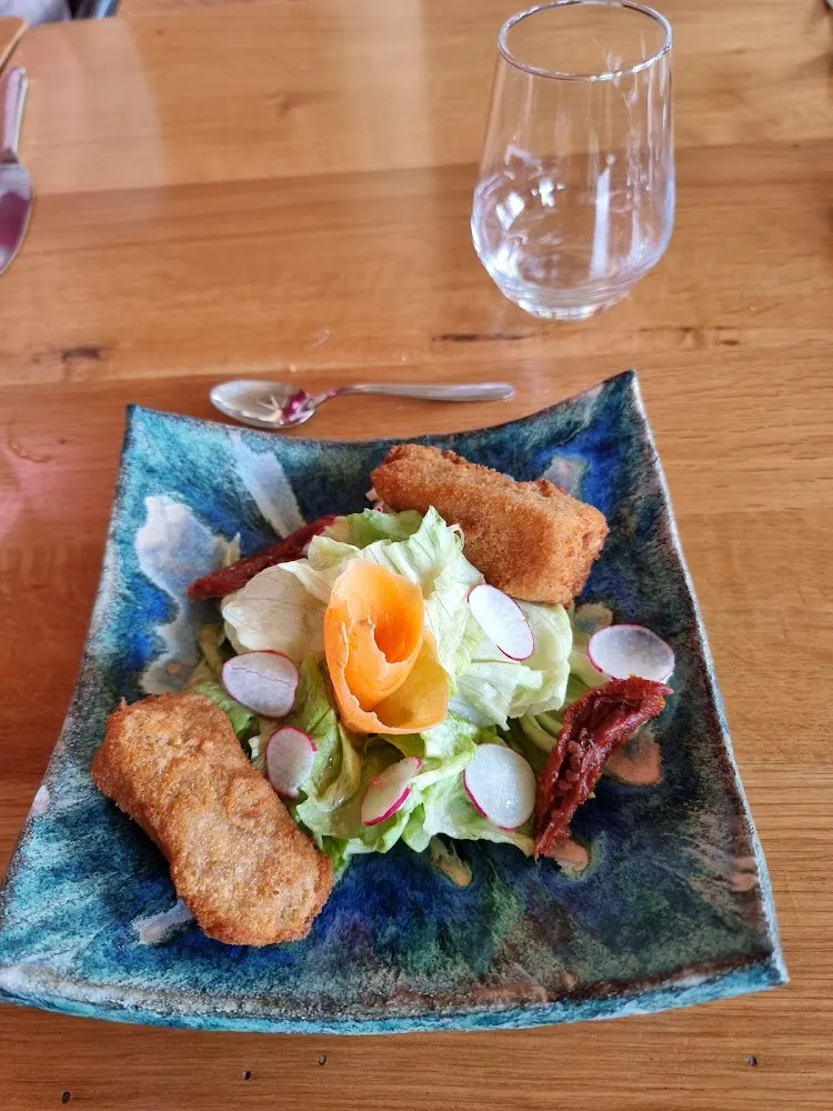 Munster Frit Sur Salade